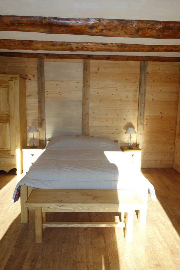 La chambre du Moulin Villard-sur-Doron Extérieur photo