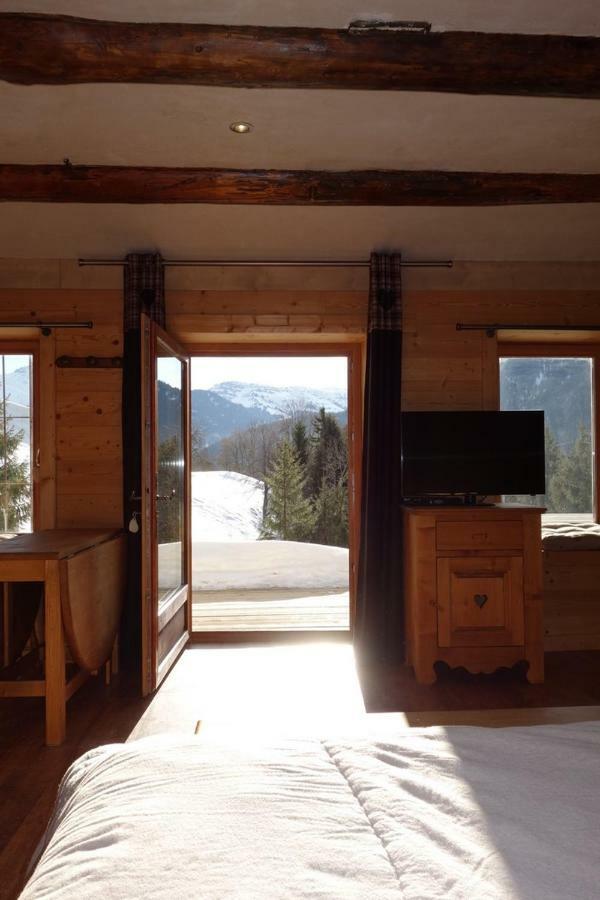 La chambre du Moulin Villard-sur-Doron Extérieur photo